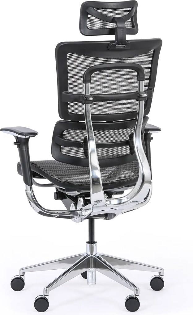 Multifunkčná kancelárska stolička WINSTON SAA, sivá