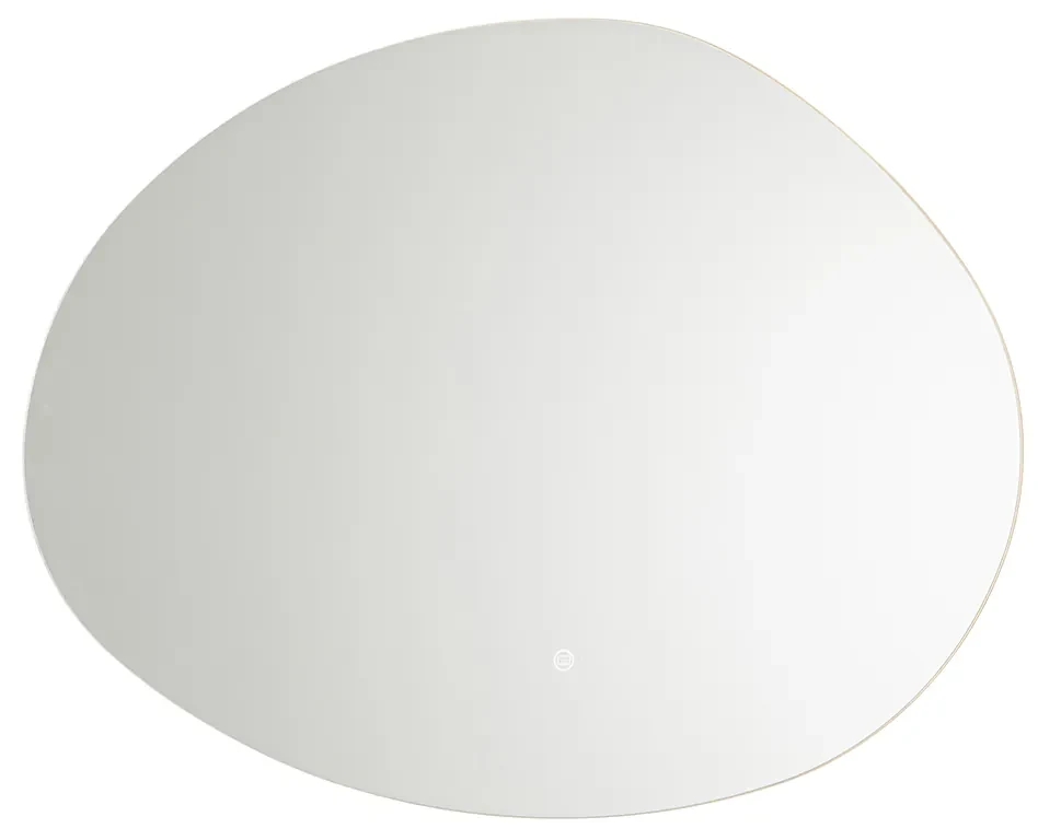 Zrkadlo do kúpeľne 80 cm vrátane LED a ohrevu zrkadla - Biba