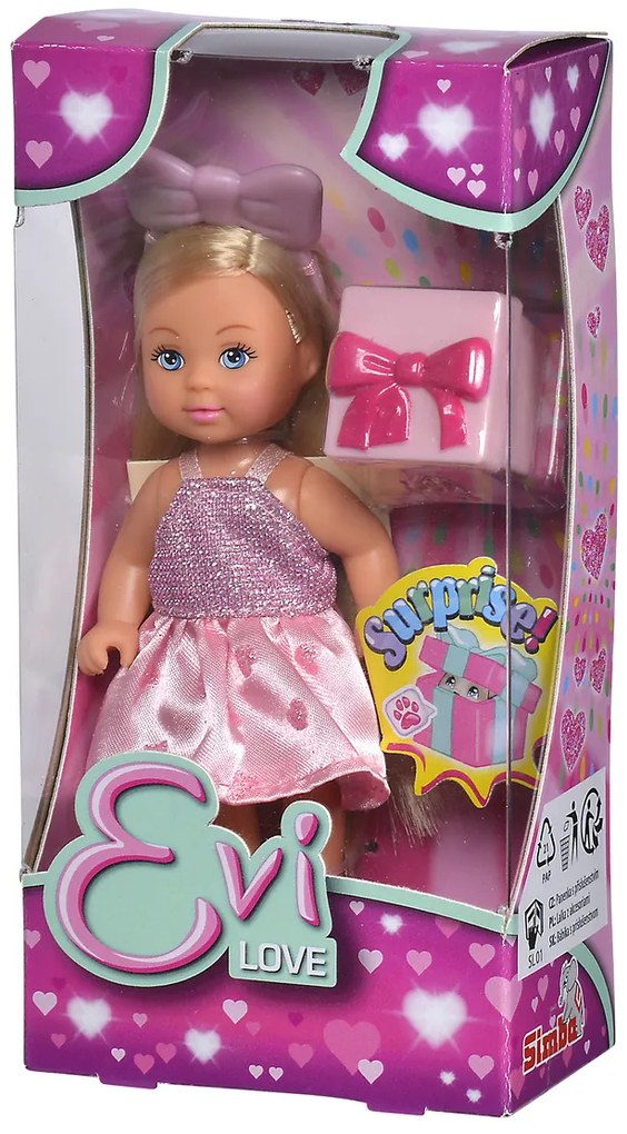 SIMBA Evi Love – bábika s darčekom
