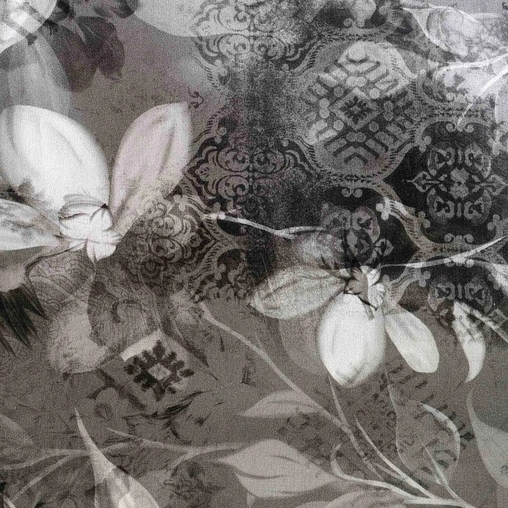 SATÉNOVÉ OBLIEČKY LUXURY LIBERA 160X200 CM, 2KS 70X80 CM KVETY
