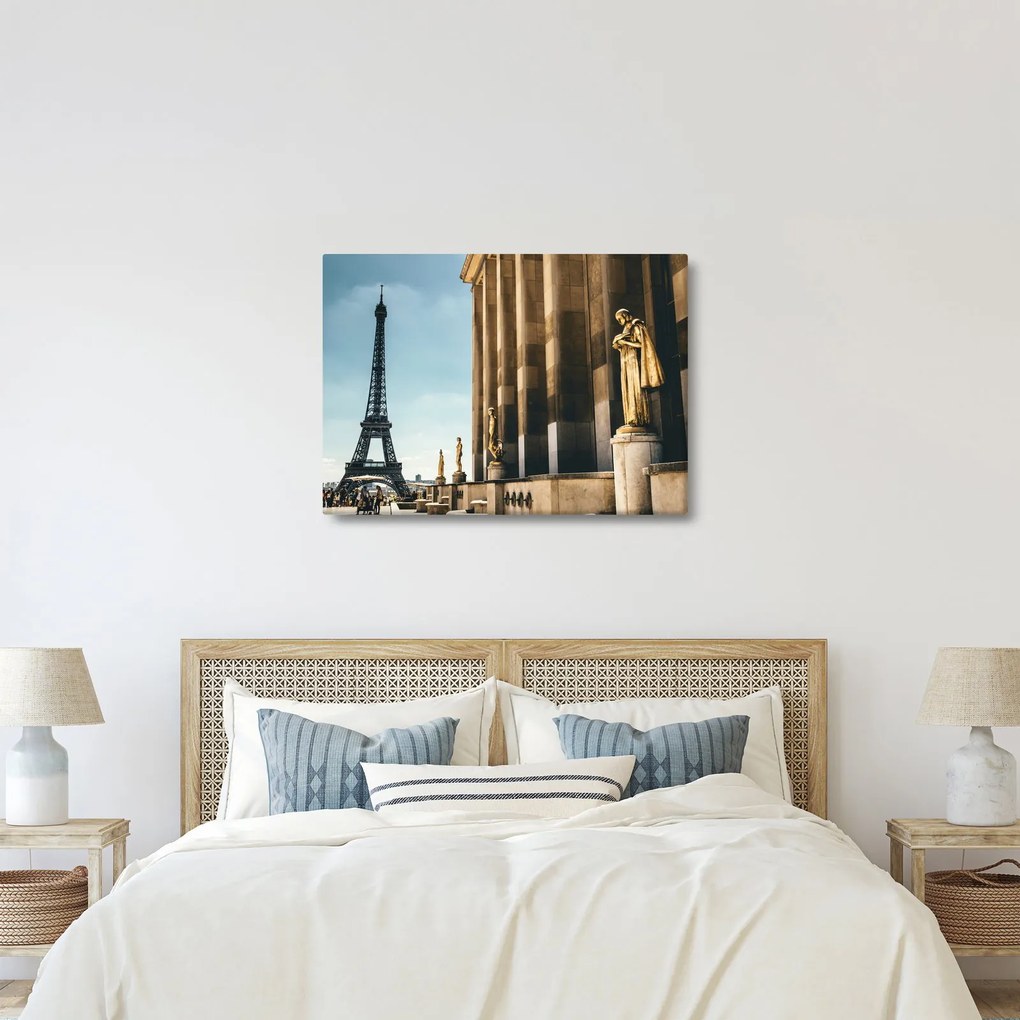 Obraz z Trocaderského námestia, Paríž (70x50 cm)