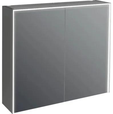 Zrkadlová skrinka Jungborn QUATTRO / SEDICI / NOVE 80 x 20 x 70 cm čierna matná