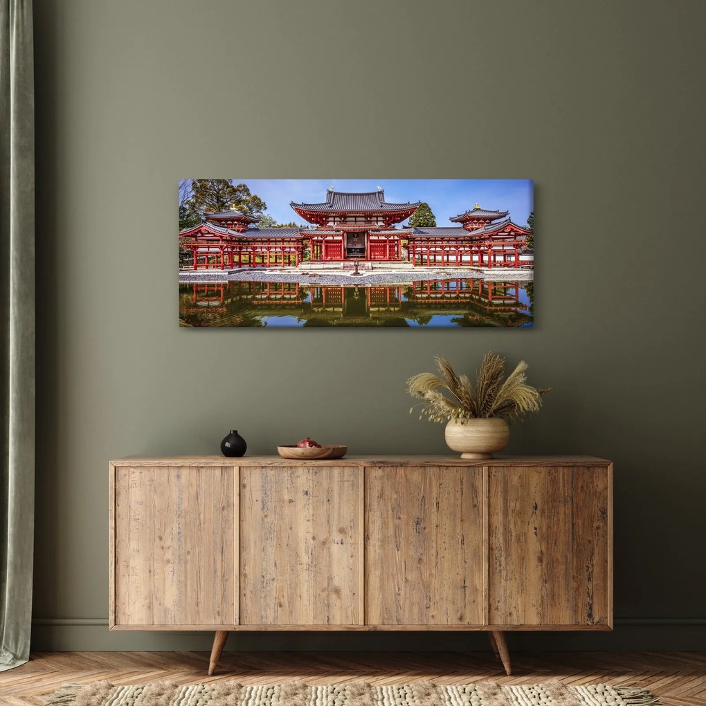 Obraz - Budhistický chrám (120x50 cm)