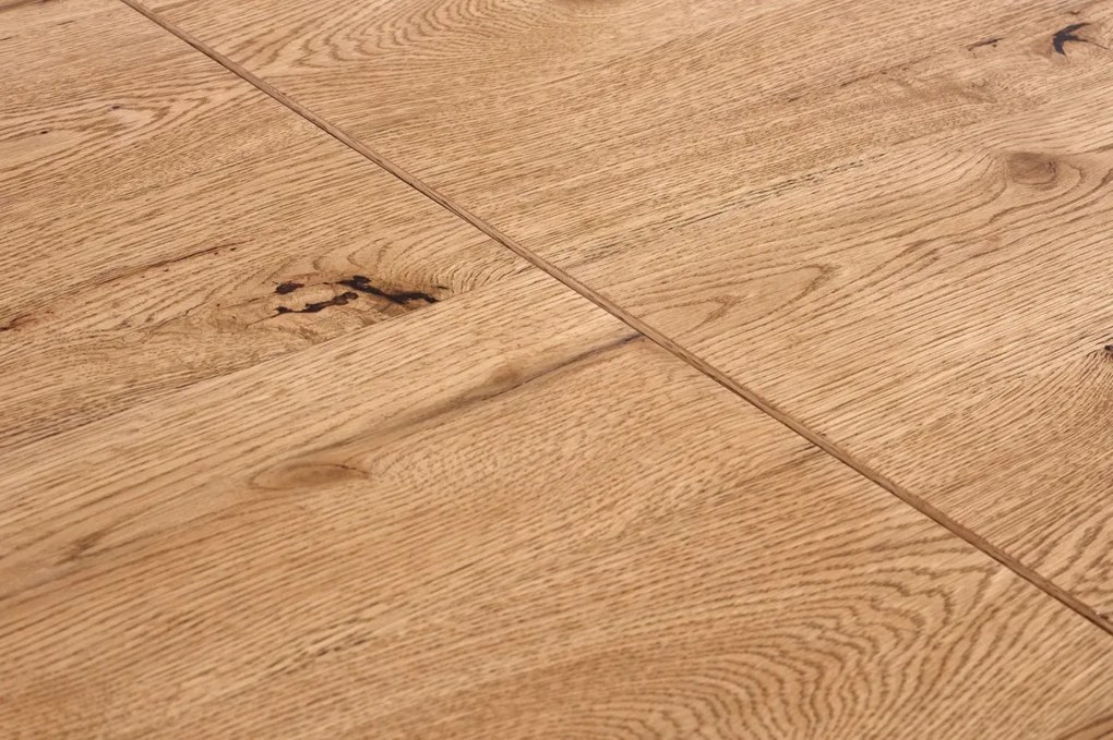 Jedálenský rozkladací stôl Massive 160/250 cm dub artisan/čierny