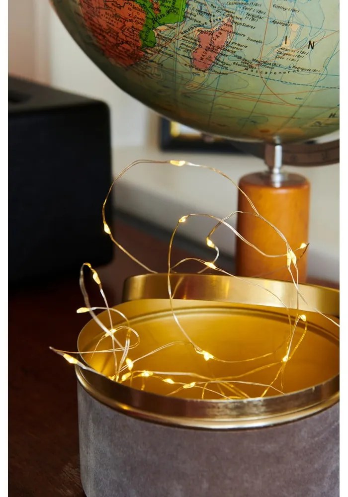 Svetelná reťaz počet žiaroviek 40 ks dĺžka 390 cm Knirke – Sirius