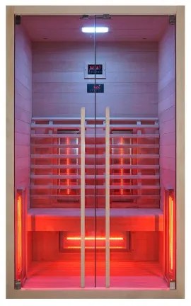 Sanotechnik - RUBY 2 - infrasauna pre 2 osoby, 120 x 100 x 195 cm