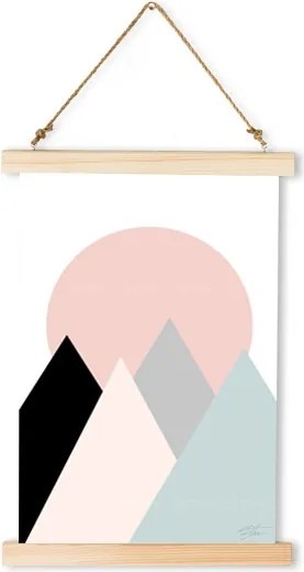 Závesné plátno na stenu Degenerated Scar in the Distance / Dan Johannson