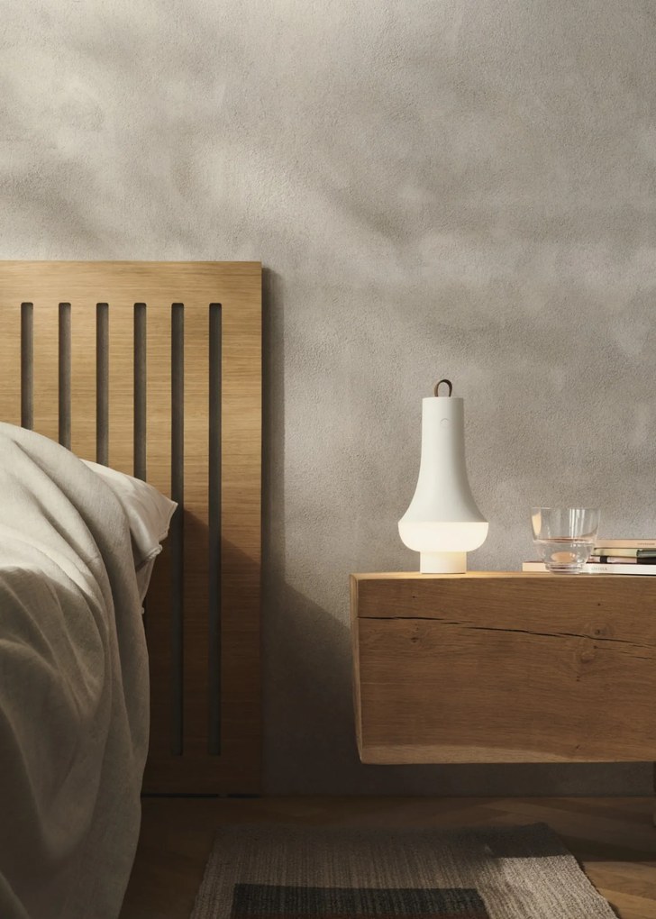 Louis Poulsen Prenosná lampa Tomoshi White