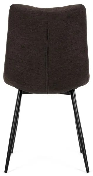 Autronic BONTEC Jedálenská stolička, hnedá, látka, DCL-L1094 BR2 Farba: Šedá