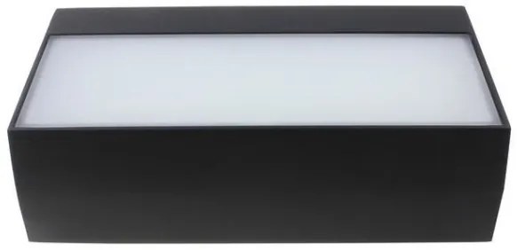 LED2 - LED Vonkajšie nástenné svietidlo KVADER LED/9W/230V IP54