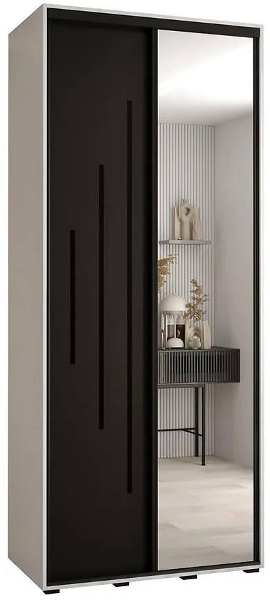 Skriňa 45 Canaris 13 110 biela/čierna/čierna