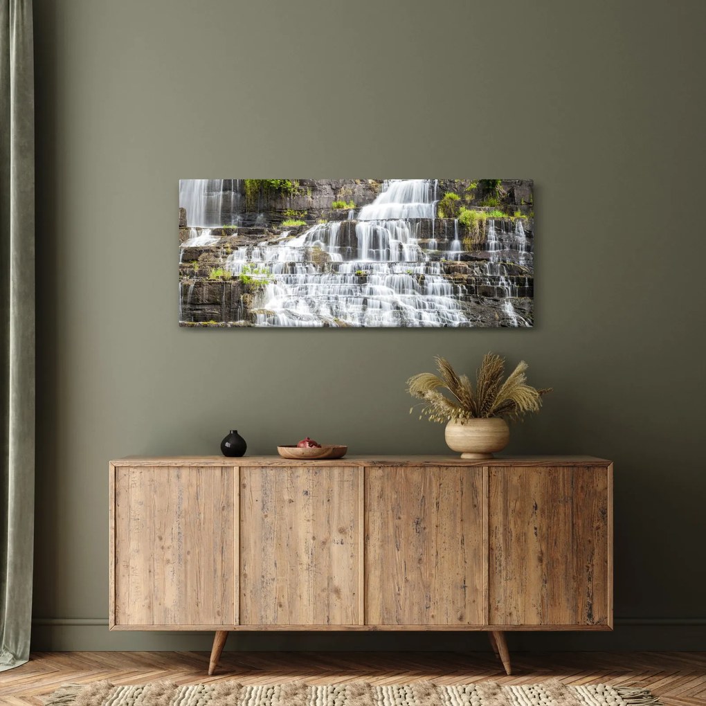 Obraz - Vodopád (120x50 cm)