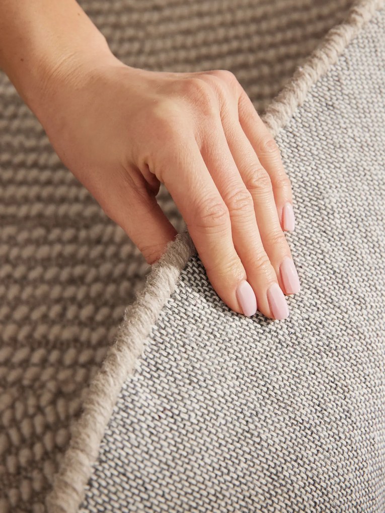 Hanse Home, Kusový koberec Eleni 106221 Hellbeige kruh, 150x150 (priemer) kruh, béžová, obývacia izba