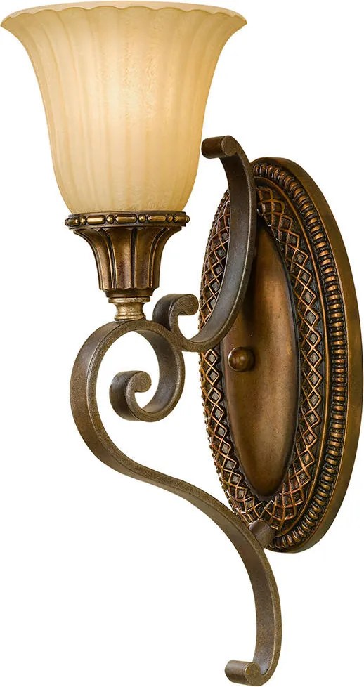 XXXLutz NÁSTENNÉ SVIETIDLO, 14/41.9 /19.7 cm Elstead Lighting - Interiérové svietidlá - 009093105901