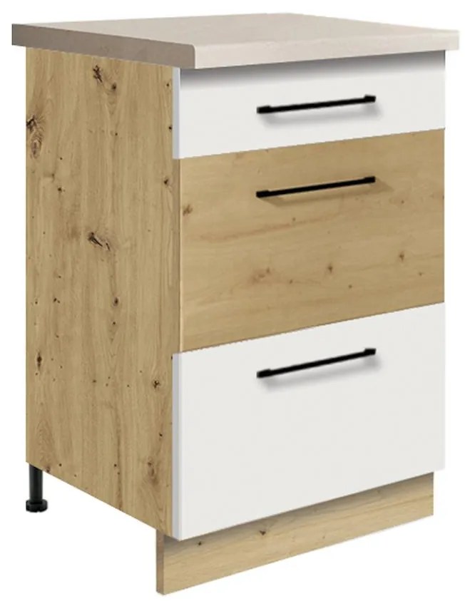 Skrinka do kuchyne Infinity 9D WHITE ARTISAN