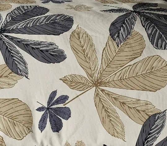 Bavlnené obliečky Homa TORRY LEAFS 3-dielna sada 140x200 cm