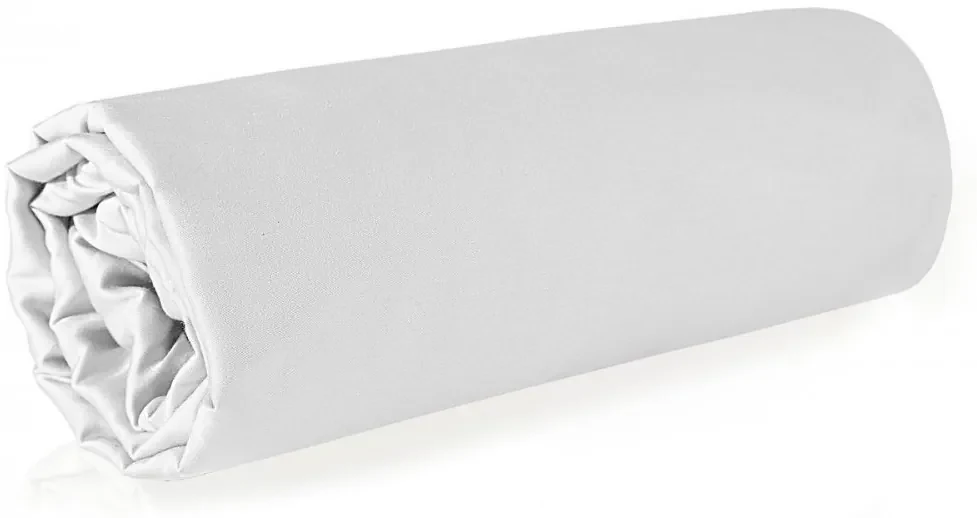 Kvalitné posteľná plachta na posteľ z mako saténu 180 x 200 cm