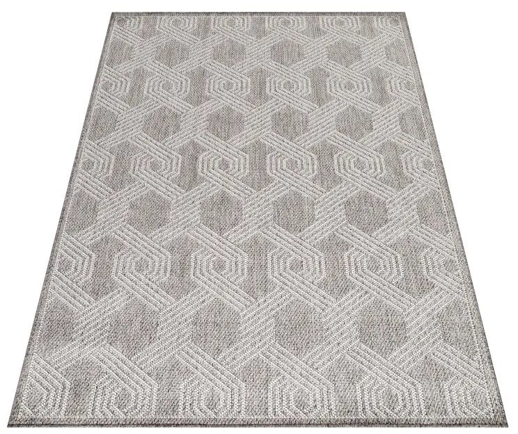 Kusový koberec Aruba 4904 grey – na von aj na doma, 160x230, šedá, chodba / predsieň, Ayyildiz