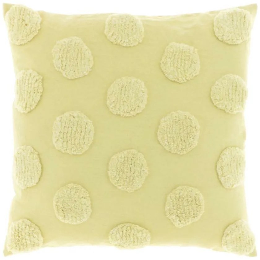 Dekoračný vankúšik GIEL 45x45 cm, žltý