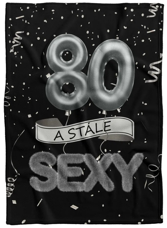 Deka Stále sexy – Čierna (vek: 80, Podšitie baránkom: NE)