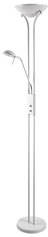 Brilagi - Stmievateľná stojacia lampa SCARLETT 1xR7s/230W/230V + 1xG9/40W biela