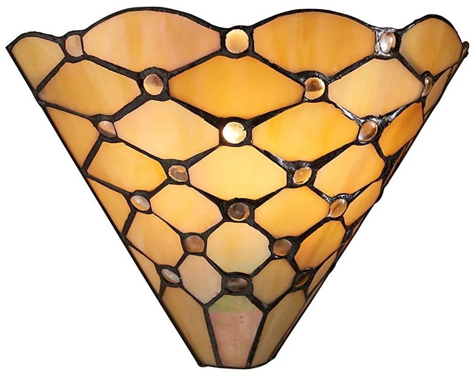 Endon 64302 - Nástenné svietidlo Tiffany PEARL 1xE14/40W/230V