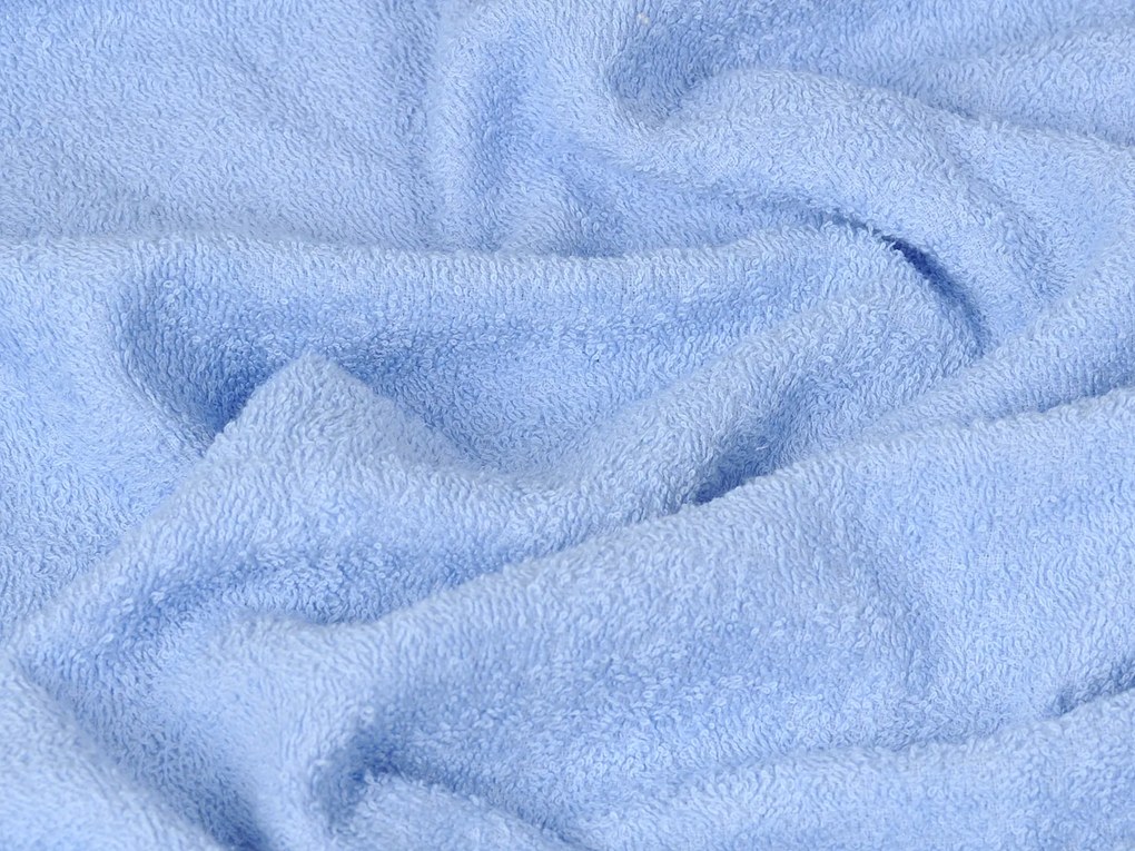 Babymatex Osuška s kapucňou MAXI 100x100 cm - Modrá