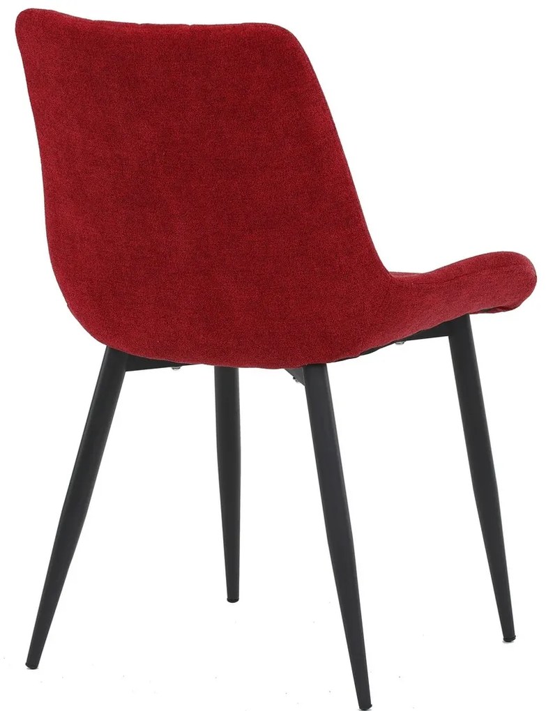 Sada jedálenských stoličiek DCL-218 RED2, 4 ks