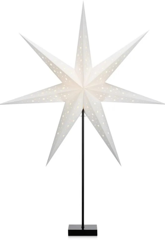 Markslöjd 704511 - Vianočná dekorácia SOLVALAA 1xE14/25W/230V biela/drevo