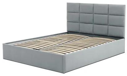 Čalúnená posteľ TORES bez matraca rozmer 180x200 cm Namornícka modrá