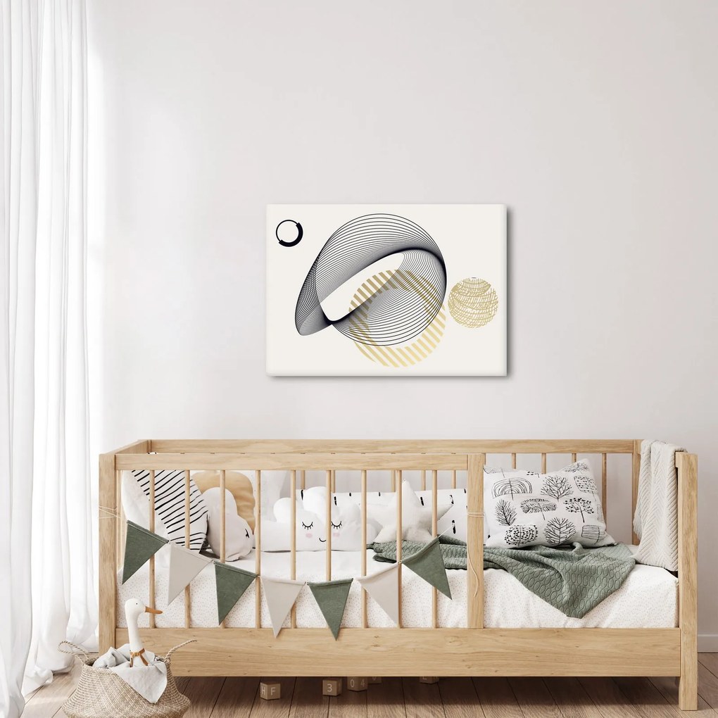 Obraz - Geometrické tvary N⁰3 (70x50 cm)