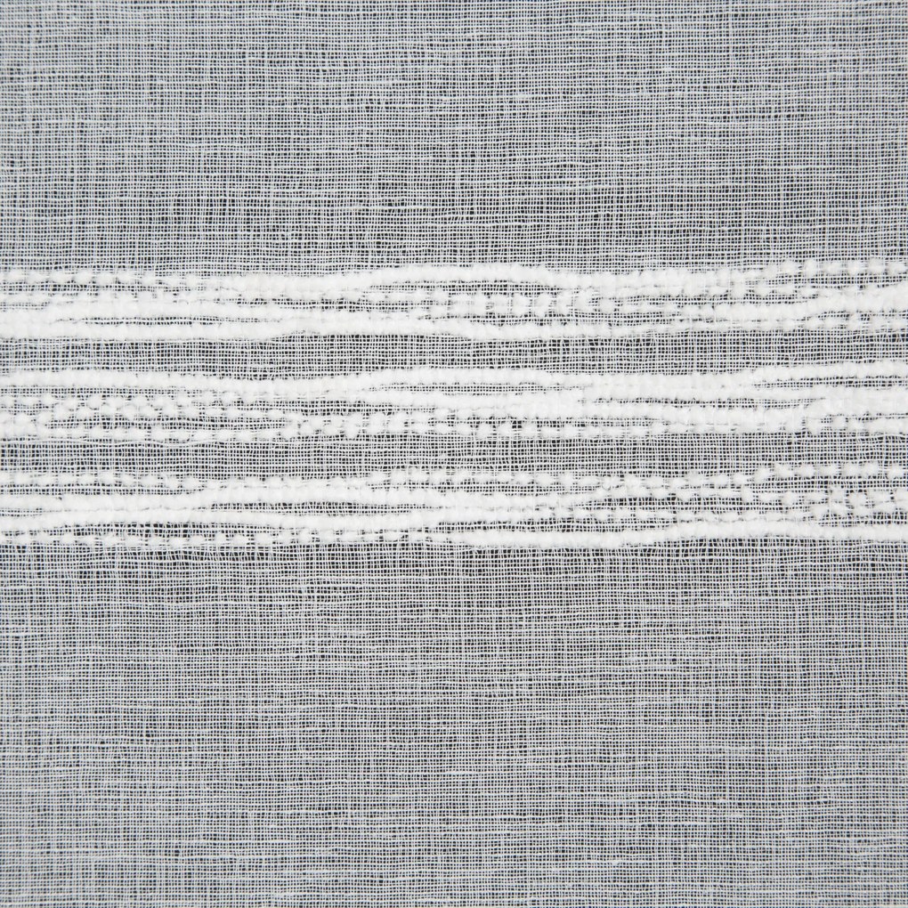 ZÁCLONA NA KRÚŽKOCH DOLY 140X250 CM BIELA