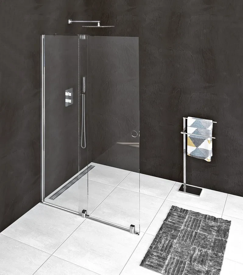 Polysan Polysan, MODULAR SHOWER stena na inštaláciu na múr, pre pripojenie otoč.panelu 900 mm, MS3A-90