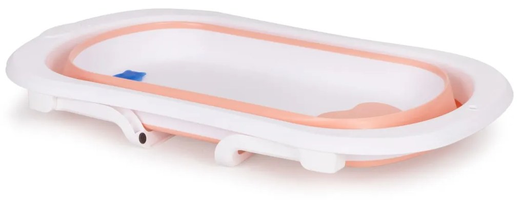 Detská vanička PinkHeaven s odtokom ružová/biela