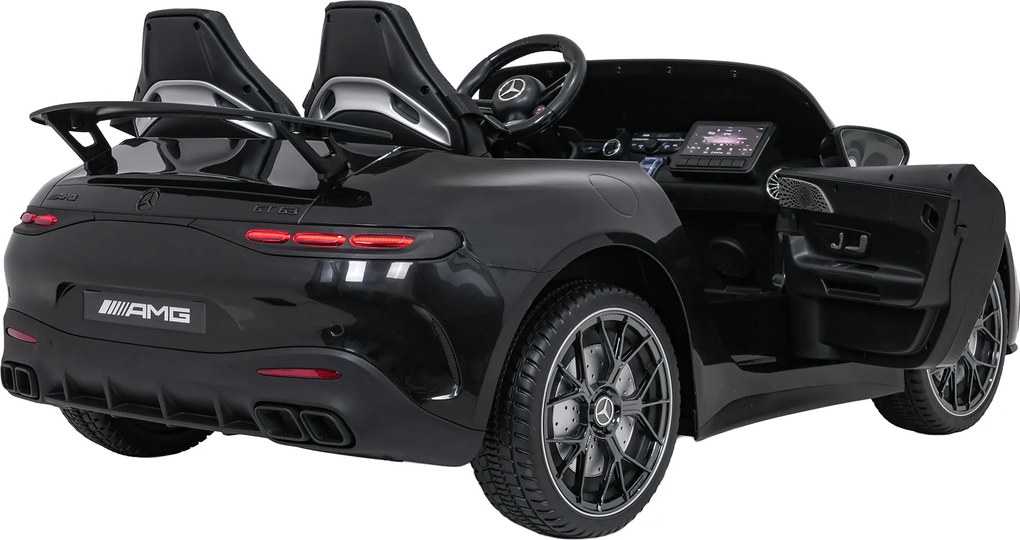 Ramiz Mercedes-Benz GT63 AMG elektrické autíčko pre deti čierne