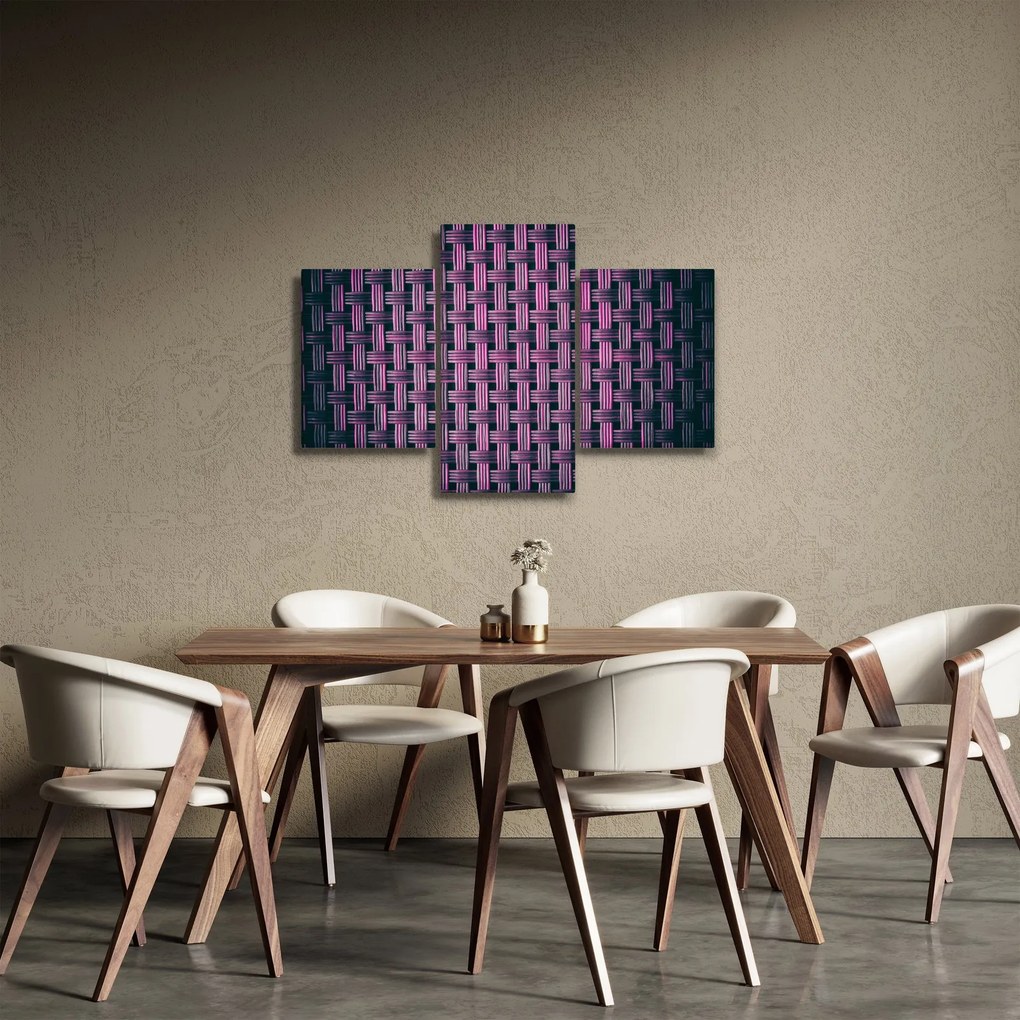 Obraz fialovej textúry (90x60 cm)