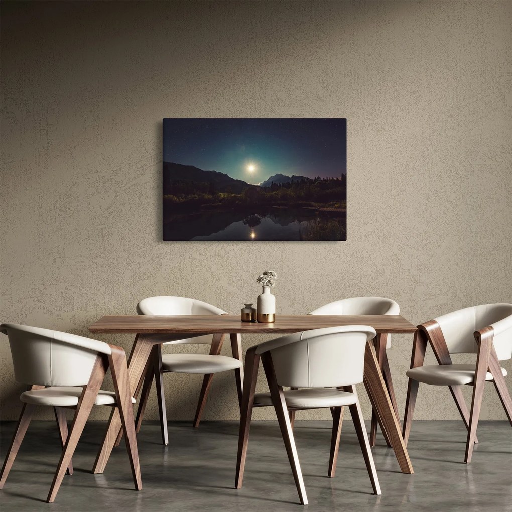 Obraz - nočná obloha (90x60 cm)