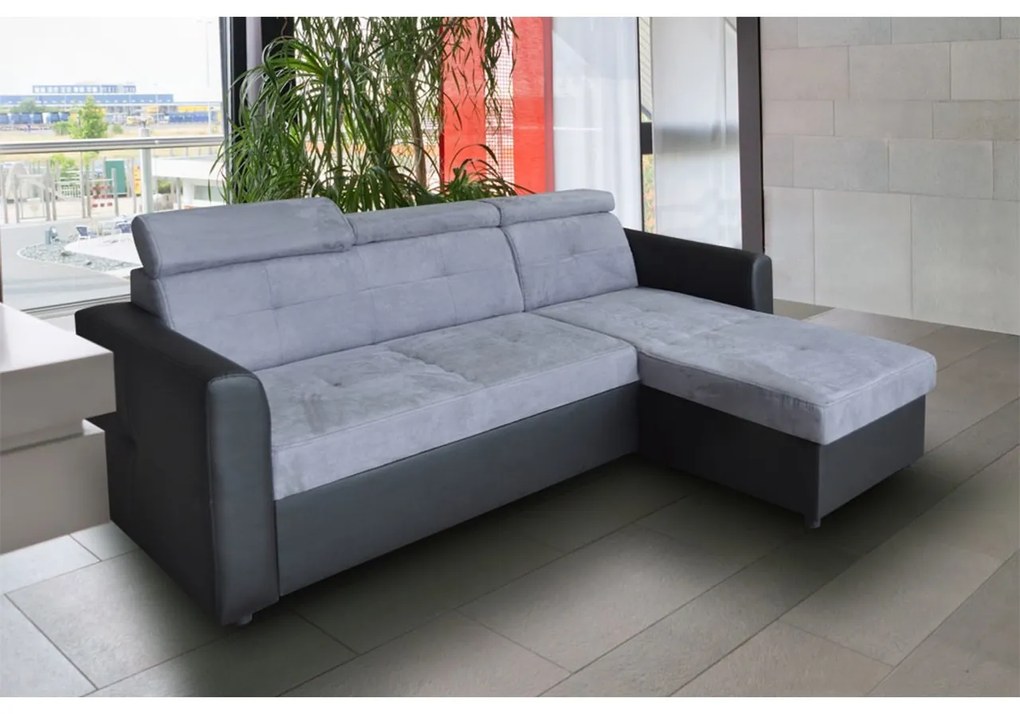 Sedacia súprava do L Spain, Dostupné poťahy: ekokoža Soft 011 + Antara 2038, Strana: pravá Mirjan24 5902928084993