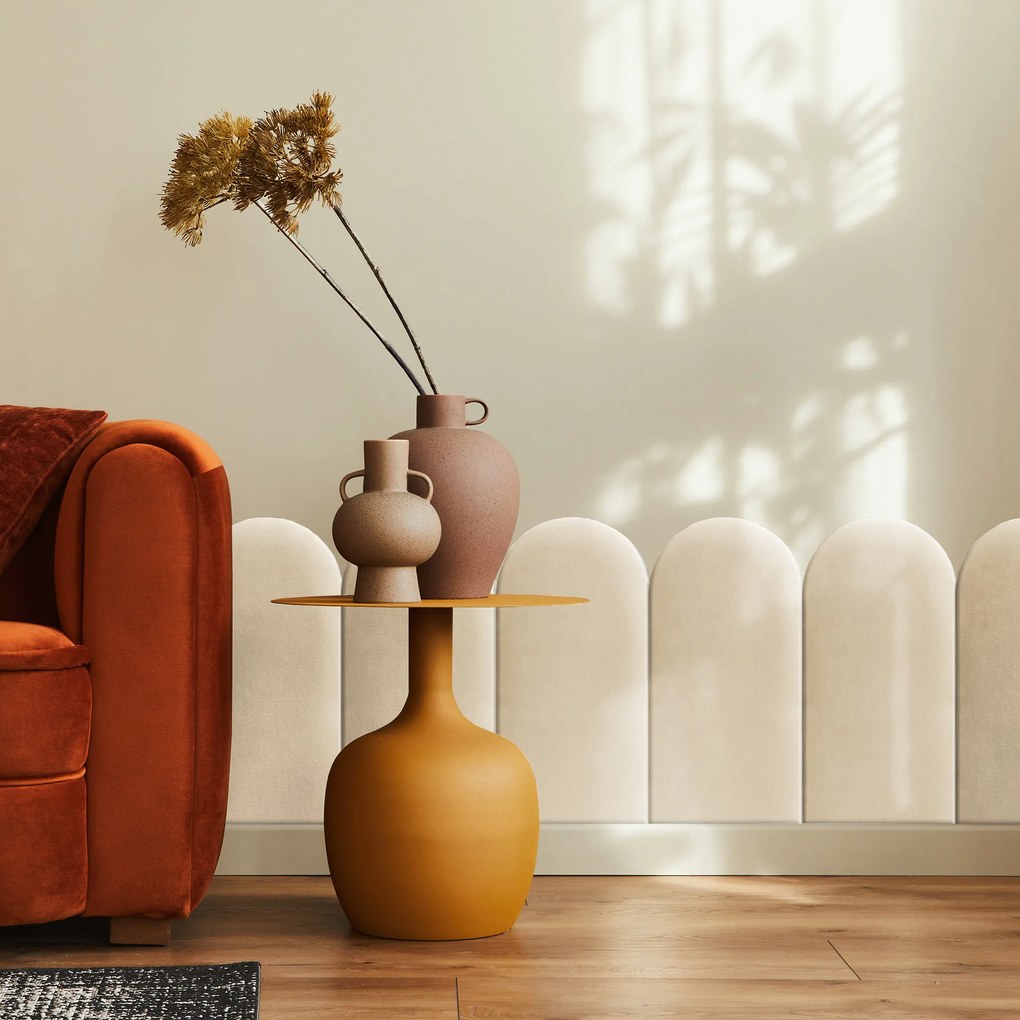 Zástena za gauč - Oblúk - 30x60cm Farba: Krémová biela