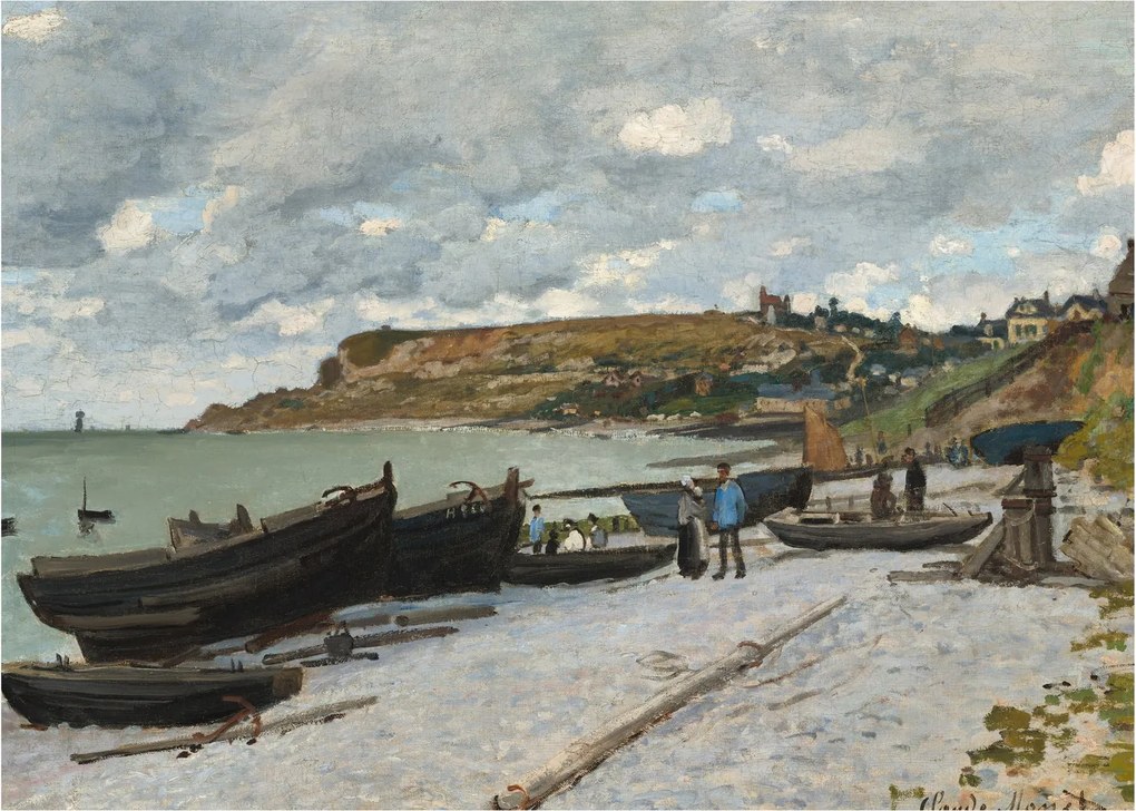Obraz - Claude Monet, Sainte Adresse, reprodukcia (70x50 cm)