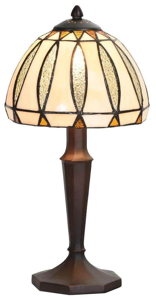 Stolná lampa Tiffany Oneida - Ø 19 * 40 cm E14 / 40W