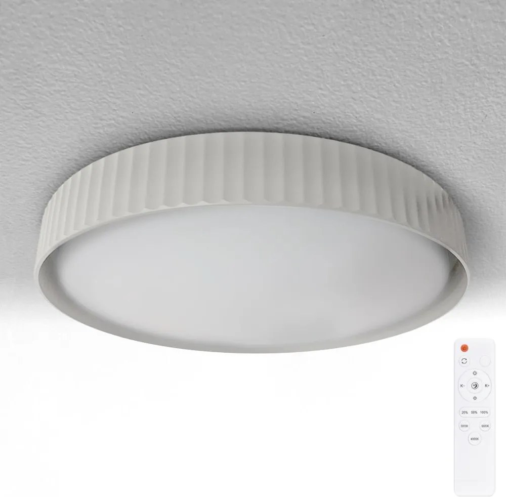 Brilagi - LED stmievateľné stropné svietidlo LUCIA LED/48W/230V priemer 41 cm biela + DO