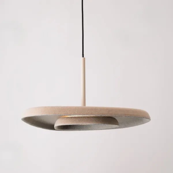 MAXLIGHT P0561 - LED Luster na lanku DEUX LED/5W/230V béžová/šedá