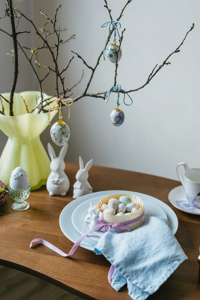 House Doctor Sklenená váza Say / Yellow