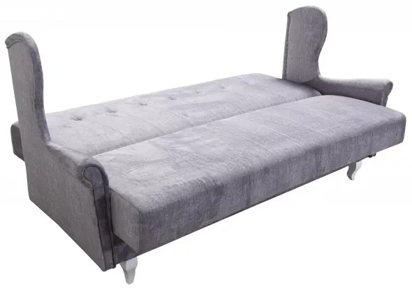 Sedacia súprava Royal 3R+2+1, sivá (Vogue 14/biele)
