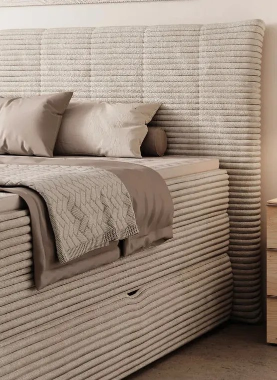 Boxspring posteľ BORA