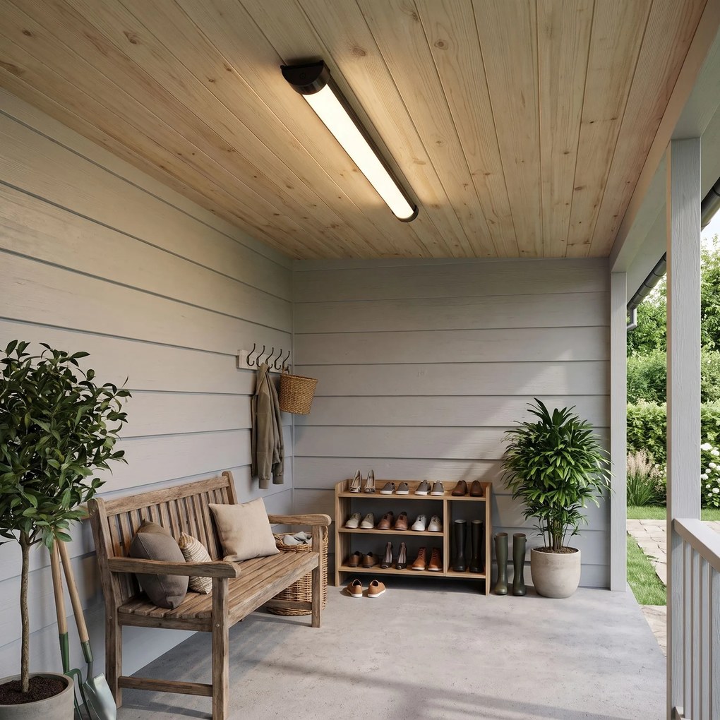 Toolight Toolight, JNH054-27N, lineárne LED svietidlo 90 cm, 27 W, 4000 K, čierna, OSW-56250