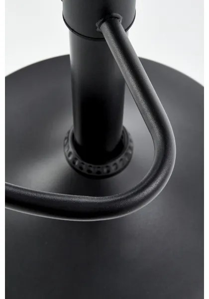 Barová stolička 109x46 cm čierna/hnedá