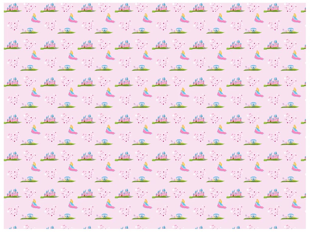 Gario Fototapeta Farebné princezny Materiál: Samolepiaca, Rozmery: 110 x 200 cm