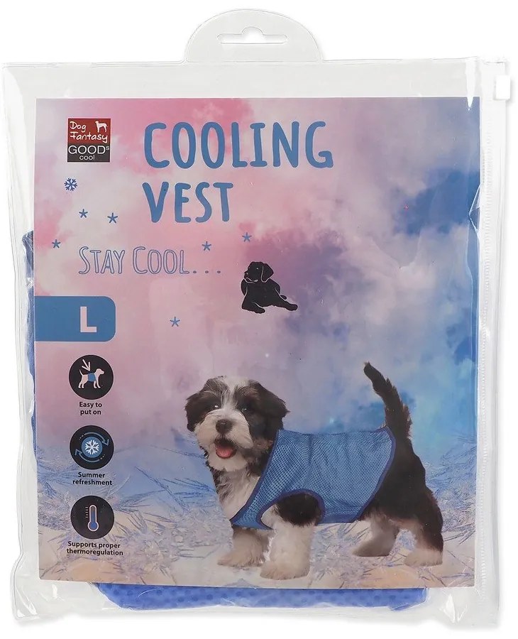 Chladiaca vesta pre psa Dog Fantasy L – Plaček Pet Products